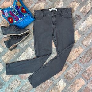 SALE! Abercrombie & Fitch skinny gray jeans
